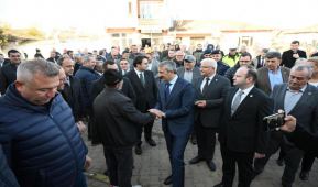 Edirne Valimiz Sayın Yunus Sezer, Büyükaltıağaç Köyü’nde Muhtarlarımız ve Halkımızla Buluştu